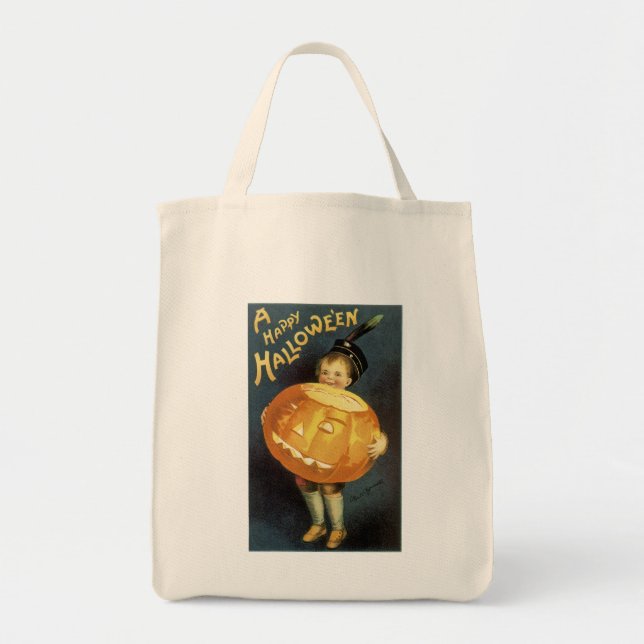 Tote Bag Un Halloween réjouissant (Devant)