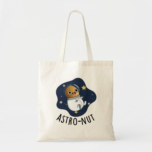 Tote Bag Un jeu d'astronaute de noix de muscade drôle (Devant)