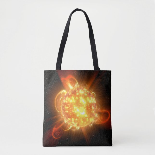Tote Bag Un jeune nain rouge (Devant)