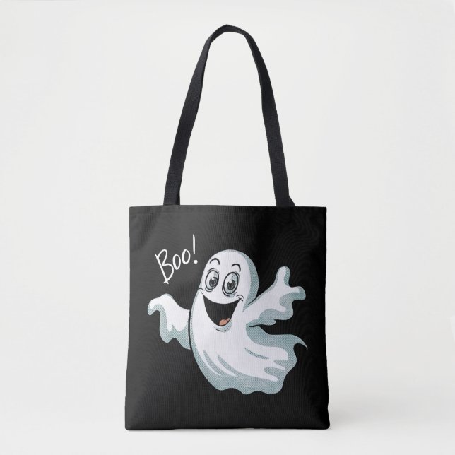Tote Bag Un joli fantôme (Devant)