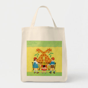 Tote Bag Un jour au zoo