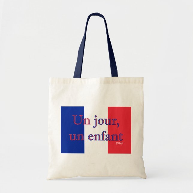 Tote Bag Un jour, un enfant (Devant)