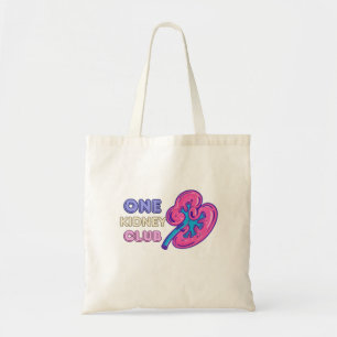 Tote Bag UN KIDNEY CLUB, KIDNEY Transplant