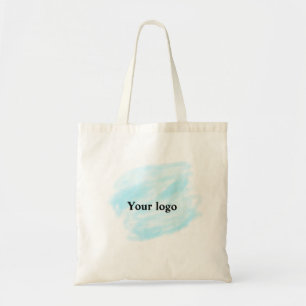 Tote Bag Un logo personnalisé simple et élégant ici compagn