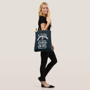Tote Bag Un Oiseau Mignon Chante Comme Tu Es Grand Chrétien
