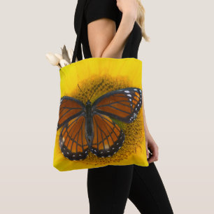 Tote Bag Un papillon vice-roi   Limenitis Archippus