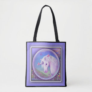 Tote Bag Un paradis mauve
