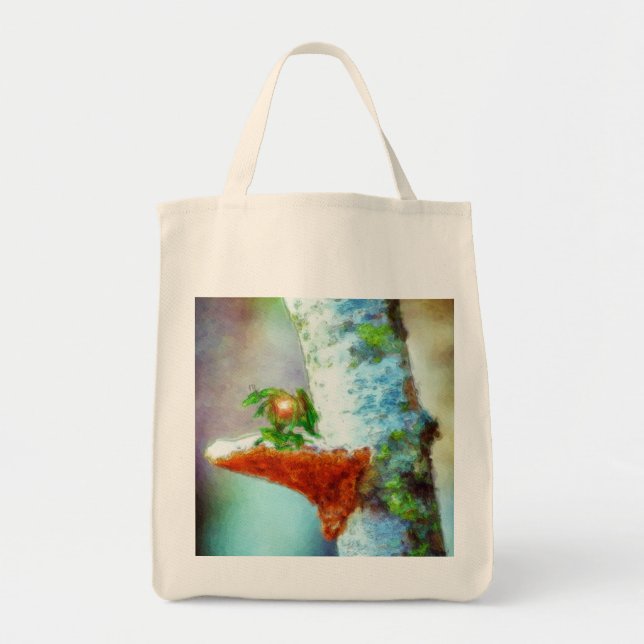 Tote Bag Un Petit Dragon Dort (Devant)