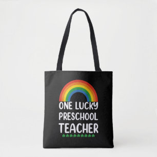 Tote Bag Un professeur de maternelle chanceux à la Saint-Pa