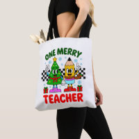 Un professeur joyeux Noël arbre à crayon Xmas Vibe