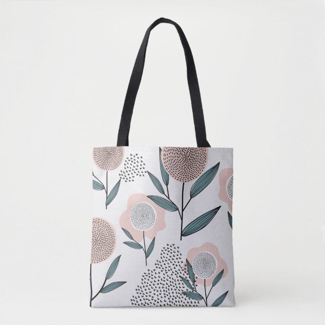 Tote Bag Un rose (Devant)