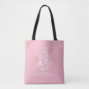 TOTE BAG UNE DERNIÈRE CHOSE AVANT LA ANNEAU