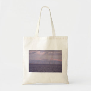 Tote Bag Une Éolien Sur La Mer D'Irlande Près De Liverpool,