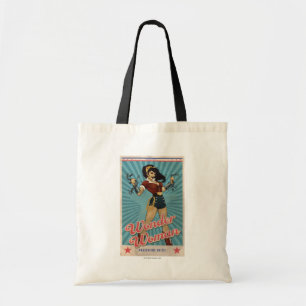 Tote Bag Une femme amazonienne unie Poster vintage