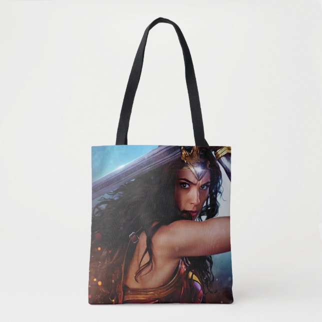 Tote Bag Une Femme Merveilleuse Qui Blocage Avec L'Épée (Devant)