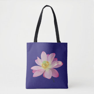 Tote Bag Une fleur de lotus vibrante