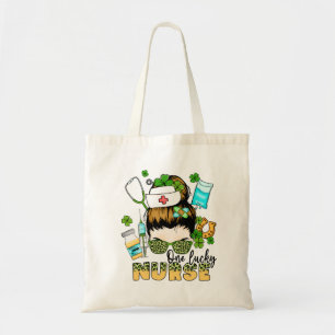 Tote Bag Une infirmière chanceuse St. Patrick's