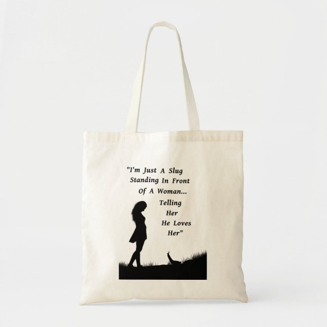 Tote Bag Une luge dans l'amour (Devant)