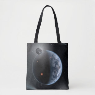 Tote Bag Une Planète Comme La Terre Avec Des Océans Qui Rev