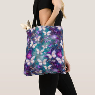 Tote Bag Une série de papillons mystiques Design 1