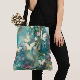 Tote Bag Une série de papillons mystiques Design 3
