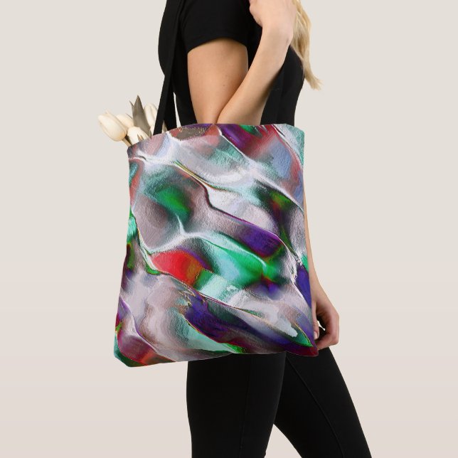 Tote Bag Une touche d'extravagance subtile ou colorée dans  (De près)