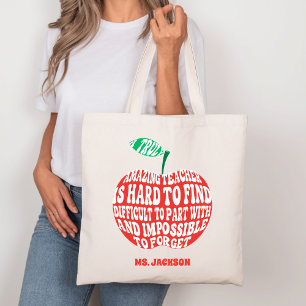 Tote Bag Une typographie de pomme vraiment incroyable pour 