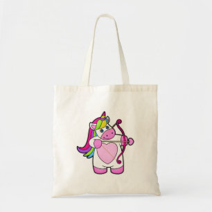 Tote Bag Unicorne comme Archer avec Bow et Flèche