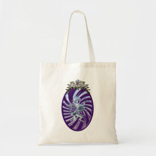 Tote Bag Unicorne magique mythique en argent