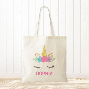 Tote Bag Unicorne magique personnalisée
