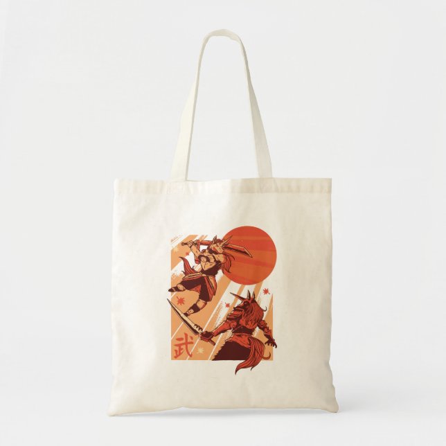 Tote Bag Unicorns Warriors (Devant)