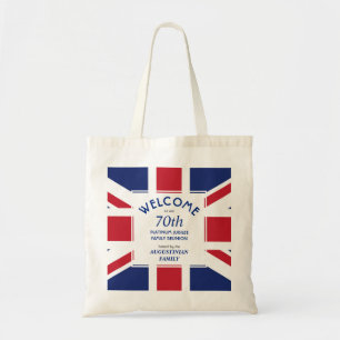 Tote Bag UNION JACK 70e Jubilé Platine Réunion de famille