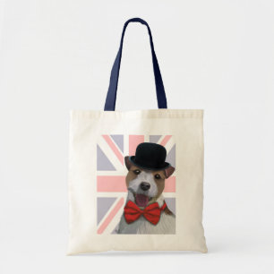 Tote Bag Union Jack Jack Russell