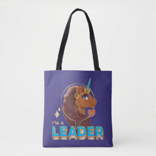 Tote Bag Unique à la licorne "I’m a Leader" Design
