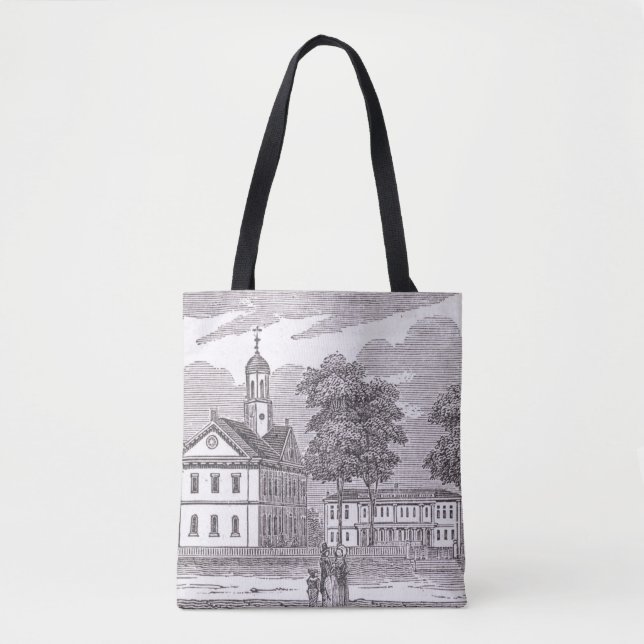 Tote Bag Université de Harvard, de 'historique (Devant)