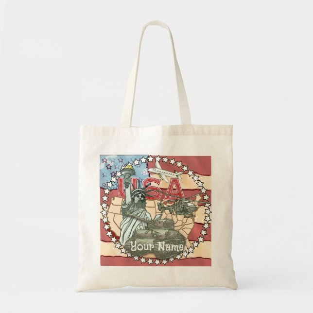 TOTE BAG USA (Devant)