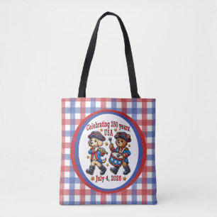 Tote Bag USA 250th Anniversary Souvenir - Patriotique