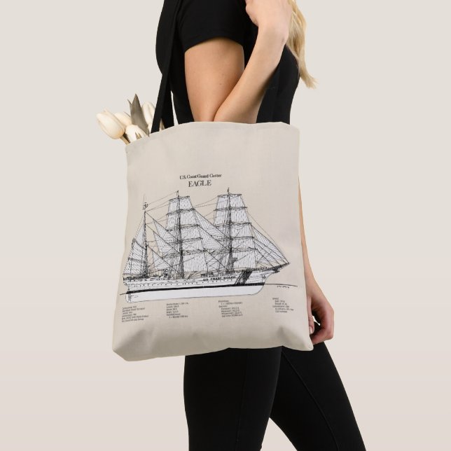 Tote Bag USCGC Eagle wix-327 - SBD (De près)