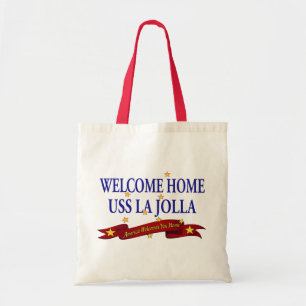 Tote Bag USS à la maison bienvenu La Jolla