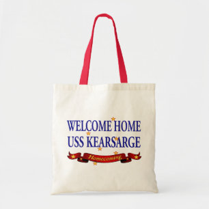 Tote Bag USS Kearsarge à la maison bienvenu