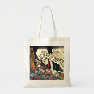 Tote Bag Utagawa Kuniyoshi Takiyasha The Witch And Skeleton