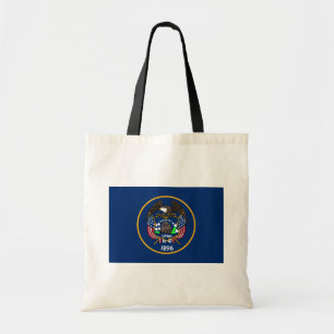 Tote Bag Utah : Le drapeau américain de l'État de la ruche,