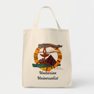 Tote Bag UU chalice épicerie fourre-tout
