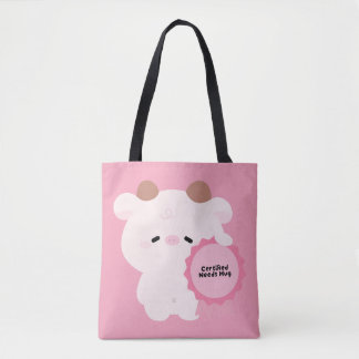 Tote Bag Vache certifiée a besoin d'un câlin