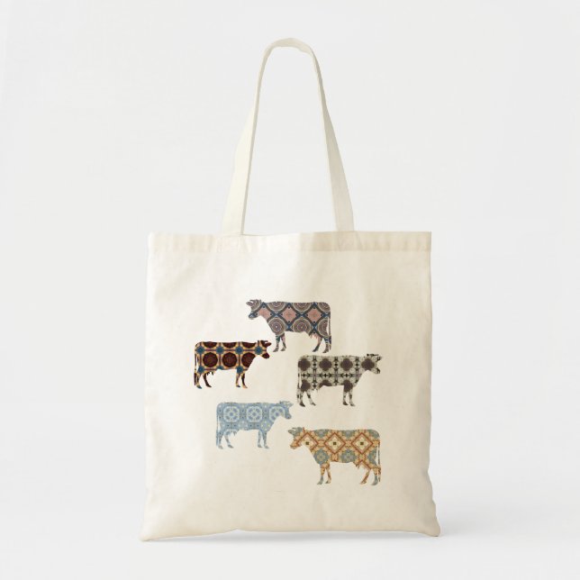Tote Bag Vache Florillas (Devant)