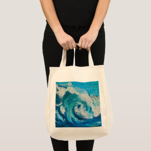 Tote Bag "Vague d'émotion" Jumbo Fourre-tout