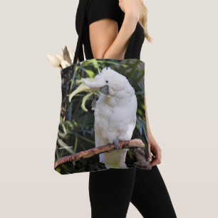 Tote Bag Vagues de Cockatoo au soufre au photographe