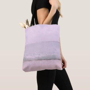 Tote Bag Vagues océaniques Pastel doux 5