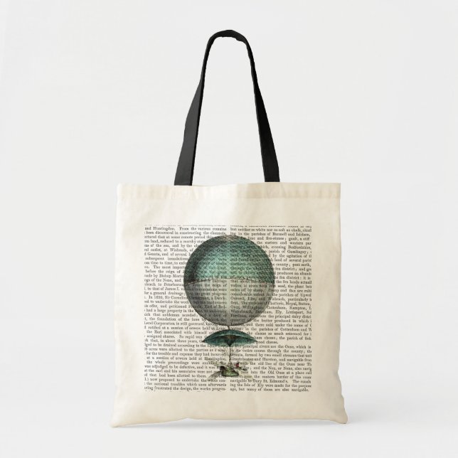 Tote Bag Vaisseau Volant Hot Air Balloon (Devant)