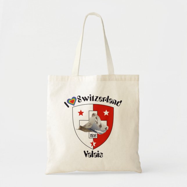 Tote Bag Valais / Valais (Devant)
